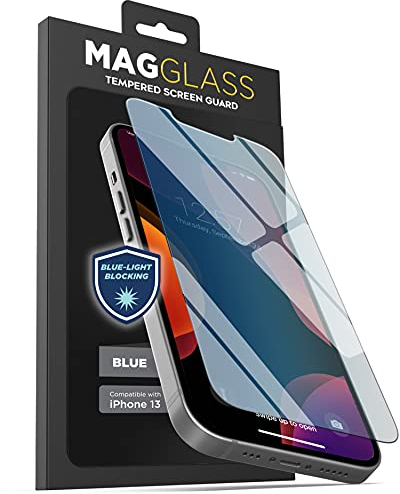 Magglass Panzerschutz für iPhone 13 Pro Max Full Screen Blaulichtfilter Schutzfolie Folie Displayschutz