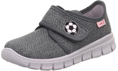 Superfit Jungen BOBBY Hausschuhe, GRAU/SCHWARZ 2000