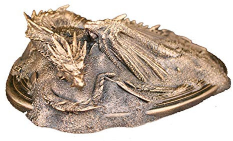 YTOOZ Herr der Ringe Statue, Smaug Herr der Ringe Drachenskulptur Statue Tischdekoration Geschenk