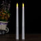 Light Candle, LED Light Candle, 2 Piece Flameless Candle, LED Candles, Floating Candles, LED Taper Candles, Christmas Candle, Wedding, Easter, Party Decoration, White