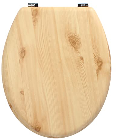 MAURER 05421003 Tapa WC Madera Natural, Multicolor