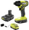 RYOBI ONE+ 18V Cordless 1/4 in. Impact Driver Kit with (2) 1.5 Ah Batteries and Charger