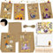 Eid Mubarak Geschenktüten,30 Stück Eid Mubarak Papiertüten Tüten Dekoration,Ramadan Tüten Zum Befüllen,DIY Ramadan Candy Tasche für Islamischen Muslim Eid Party mit 36 Clips,Aufkleber,2mm * 10m Schnur