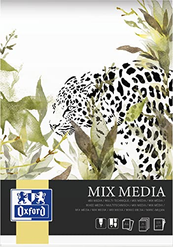 Mix Block Media Oxford A4, 25 Blatt, 225g, verkürzt
