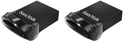 SanDisk 32GB Ultra Fit USB 3.1 Flash Drive Up to 130 MB/s Read (Pack of 2)
