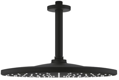 GROHE Rainshower Mono 310 Überkopfbrause Set 422mm 1 Gang Phantom Black - 22122KF0