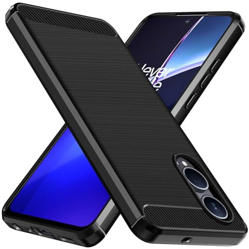 ivoler Funda para OnePlus Nord CE 4 Lite 5G, [Protección Militar] Carcasa Protectora Antigolpes, Fina Suave TPU Silicona Caso Delgada Anti-Choques Antihuellas Bumper Case, Negro