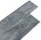 INMOZATA 5m²/36Pcs Self-Adhesive Vinyl Flooring Planks Floorboard Planks Waterproof Floor Wall Stickers for Kitchen Bathroom Home Floor Tile (Grey Wood Grain)