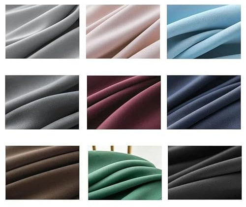 DFGLIK Flurvorhänge für Wohnzimmer, Schlafzimmer, Langer Vorhang für Fertiggardinen nach Maß, B600 x L270 cm, 1 Stück, Stangentasche