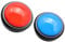 Gatuida Game Answer Electronic Responder Toy Big Buttons Lamp Responder Toy for Boys and Girls Red Blue