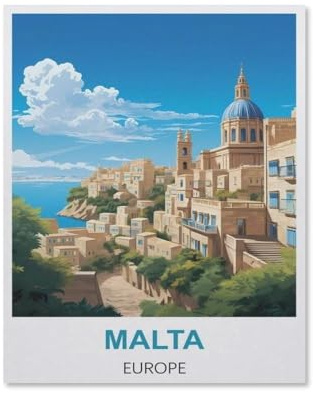 1000 Stück Puzzle，Malta, Europa，Erwachsene Kinder Papier Spielzeug Lernspiel(38x26cm-HT85