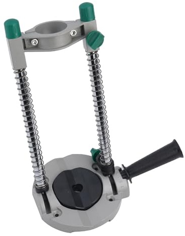 Opatiny Adjustable Electric Drill Stand with Horizontal, Vertical, and 45-Degree Angle Positions, Sturdy Aluminum Alloy and Carbon Steel Construction for Woodworking and Pipe Drilling