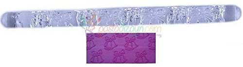 Tannen Baum bedruckte Teigrolle zum Modellieren,16.5cm