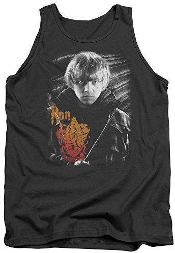 Harry Potter - - Ron Portemonnaie für Herren, Small, Charcoal