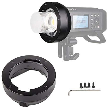 GODOX AD400Pro Broncolor Adapter Ring/Godox AD300 Pro Broncolor Adapter Ring Compatible with the Godox AD-AB Adapter Photography Modifier Accessories Flash Strobe AD400Pro AD300Pro