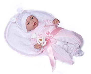 GUCA Muñecas Julia Reborn Puppe, Mehrfarbig, 46 cm (18051)