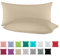 BaSaTex Doppelpack Baumwolle Renforcé Kissenbezug 40x80 cm | Kissenbezüge aus 100% Baumwolle | Kissenhüllen in Cappuccino Beige
