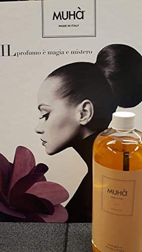 Muha' Essenza Ricarica ml.1000 Vaniglia e Ambra Pura