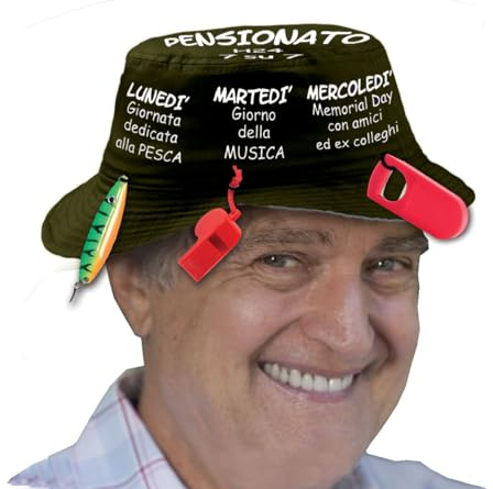 Bombo Cappello Agenda del Pensionato