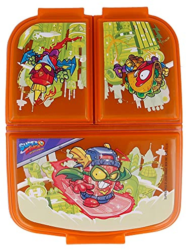 Stor 8412497103201 Sandwichbox, Super Zings