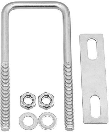 CNBTR M8 304 Vierkant-U-Bolzen, Achsplatte, U-Bolzen-Set, 45 x 120 mm (B x H)