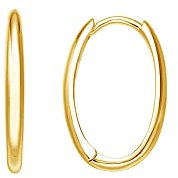 XENOX CHOICE Ohrringe XC1102G Damen Creolen Sterling-Silber 925 Gold