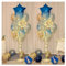 2-piece Set Light Up Balloon Stand for Floor - 160cm Balloons Column Stand Kits Suitable for Party, Wedding, Anniversary Any Holiday Dinner Decoration
