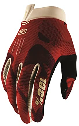 100% MTB-Handschuhe iTrack SP21 Rot Gr. L