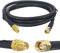 Boobrie Cable Coaxial SMA 1M RG58 Mejorado - Cable de Extensión y Antena WiFi Con Conector Macho a Hembra - Para Enrutador LAN Inalámbrico, 3G, 4G LTE, GPS (No Para TV)