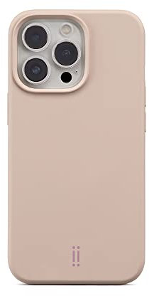 aiino Custodia Allure per iPhone 13 Pro, Cover in Silicone Liquido con Magnete Integrato per iPhone 13 Pro, Antiurto e AntiGraffio, Aggancio e Allineamento Magnetici, Rosa