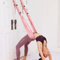 Tchrules Beinstrecker Gurt, Rückenbeugung Trainingsgürtel mit Türanker, Flexibilität Trainer Stretching Equipment Assist Stretch Gurt für Fitness Gymnastik Tanz Aerial Yoga Ballett
