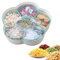 Snack Serviertablett Snacks Aufbewahrungsbox, Obst Candy Tablett, Süßigkeitenteller, Snack Aufbewahrungsbox Süßigkeiten Box, Süßigkeiten Tablett Mit Fach Für Nüsse, Süßigkeiten Und Trockenfrüchte
