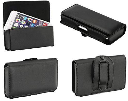 Quertasche für Bea-fon SL605 Case Handy Tasche Schutz Hülle Etui Cover Quer Gürtel Clip