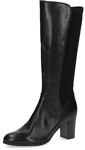 CAPRICE 9-25519-41, Stivali con tacco Donna, Nero (Black Comb), 38.5 EU