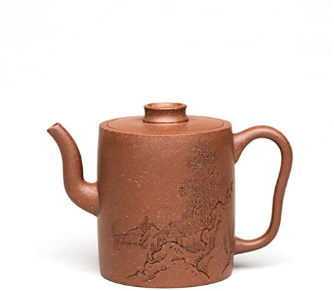 Kettle Teapot Purple Sandstone Scoop Teapot Tea Set Handmade Kettle Set Chinese Tea Set 170ML Kettles Electric (Size : MODEL 1)