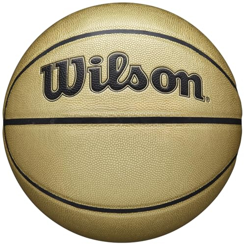 Wilson NBA Gold Edition Ball WTB3403XB, Unisex basketballs, Gold, 7 EU