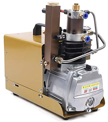 Elektrische Hochdruck Luftpumpe | Air Pump | Elektrische Pumpe 220V Hochdruck-Elektro-Tauchpumpe | 30Mpa 4500Psi | Diving Pump | Wasser gekühlt | 130L/min | All Copper Coil