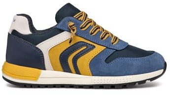 Geox J ALBEN Boy B Sneaker, blau, 32 EU