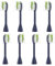 YUNCHI 8er Pack Ersatzbürstenköpfe Kompatibel mit Philips Sonicare One Zahnbürsten, Mitternachtsblau