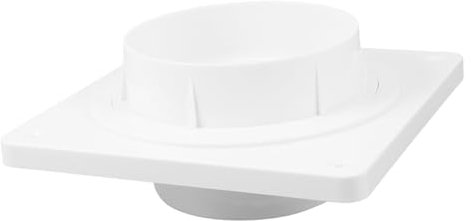 ULDIGI Adaptateur De Ventilation Pour Sèche-linge Avec Plaque Murale Connecteur De Tuyau Flexible Kit Complet Avec Flange Murale Et Accessoires De Montage