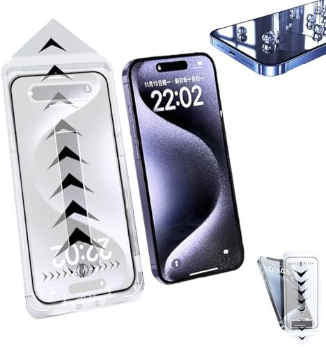 Evo Tech for iPhone Invisible Artifact Screen Protector,HD Clear Dust and Bubble-Free Screen Protector (for iPhone 16 pro)