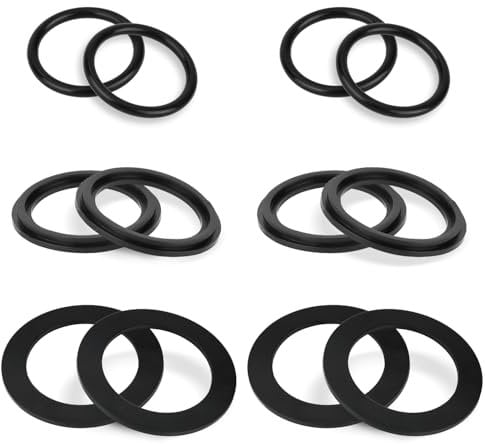 Gosknor 12pcs 25076rp Washer and Ring Kit, Rubber Pool Hose Washers O Ring Compatible with Intex Pool Plunger Valve & Replacement Seal Gasket 10262 10745 10255 Accessories