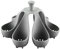 Egg Boiler Rack, Silicone Boiled Egg Stand Holder 6 Eggs Boiling Trays with Drain Hole for Kitchen Camping Gadget