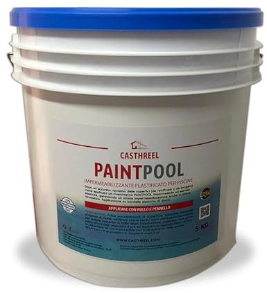 Generico Paint Pool Waterproof Paint (White, 20 kg)