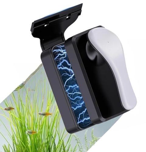 AVQY Magnetic Fish Tank Cleaner Glass Cleaner, Floating Magnet Aquarium Cleaner Fish Tank Scraper Cleaner Fish Tank Accessories
