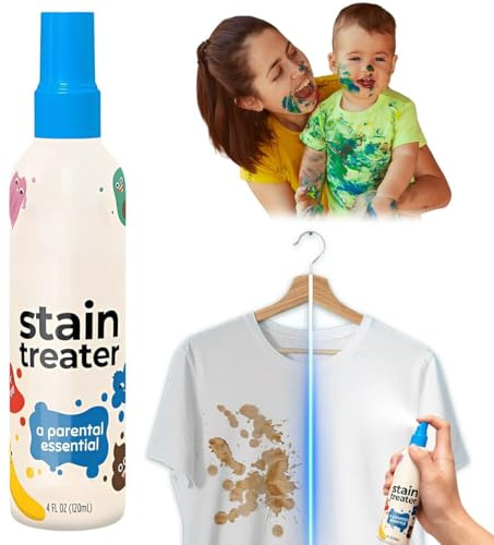 OIXYAZ 120 ml Détachant en spray,Stain treater spray,Essentiels pour nouveau-né et bébé - Pas de nettoyage à sec des aliments,de la graisse, du linge,du café,du tissu,des sous-vêtements