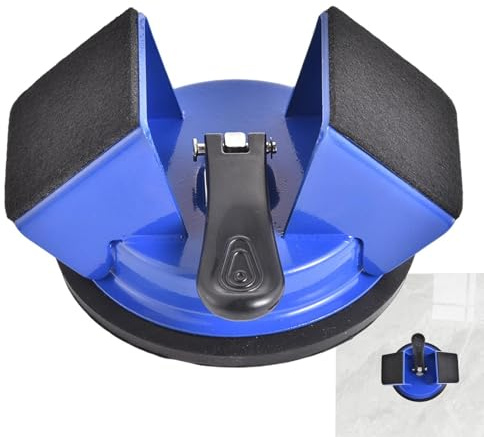 Boden Saugnapf Werkzeug – Eisen Silikon 12.3cm | Laminat Reparaturgerät | Zug Saugnapf | 45 Grad, Nivellierer, Klebepads Für Verlegung Und Instandsetzung