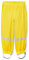 Playshoes Matschhose Regenlatzhose Ungefüttert Unisex Kinder Wind- und wasserdichte Regenhose Regenbekleidung, gelb Bundhose, 80