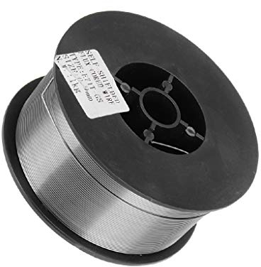 DK-Parts 1KG Fülldraht 0,8mm SCHWEIßDRAHT MIG/MAG - E71T-GS FLUX CORE - Silber