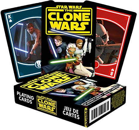 Aquarius Star Wars Clone Wars Playing Cards